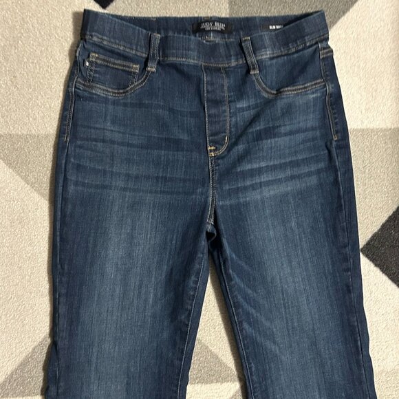Judy Blue Los Angeles Slim Boot Pull-on Jeans Women's Size 11/30 - Picture 2 of 11